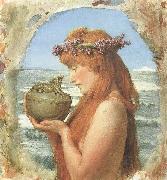 Sir Lawrence Alma-Tadema,OM.RA,RWS Pandora (mk46) oil painting artist